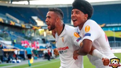 هدف النصيري يقود إشبيلية لدور الربع من الدوري الأوروبي