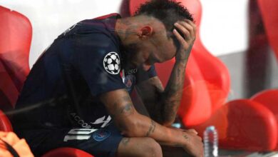 زلة نيمار بعد خسارة النهائي تثير ليفركوزن