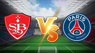 مشاهدة مباراة باريس سان جيرمان و بريست بث مباشر