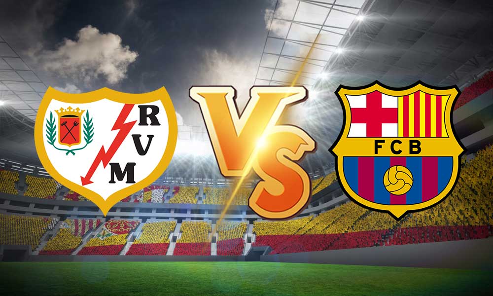 مشاهدة مباراة رايو فاليكانو و برشلونة بث مباشر