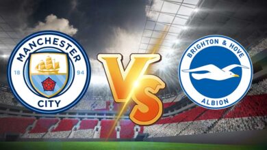 مشاهدة مباراة مانشستر سيتي و برايتون بث مباشر