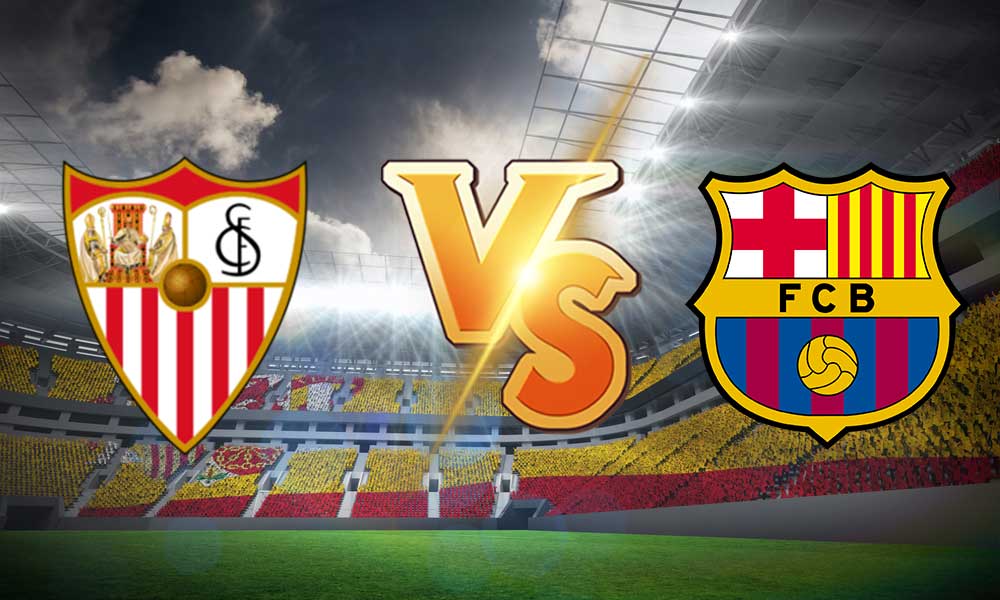 مشاهدة مباراة اشبيلية و برشلونة بث مباشر