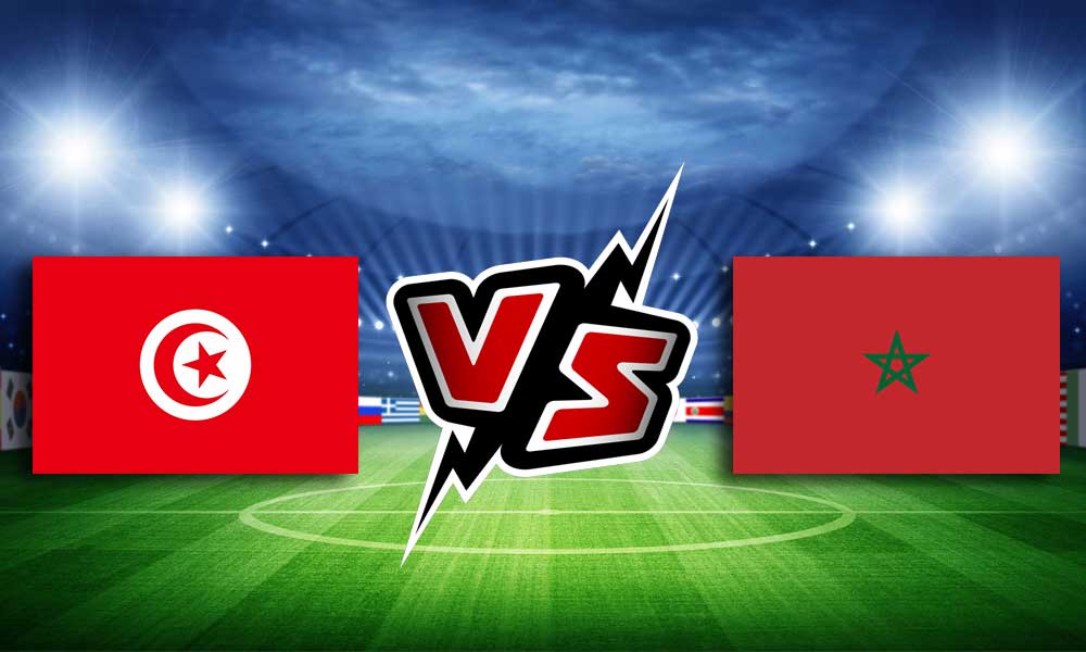 مشاهدة مباراة المغرب و تونس بث مباشر