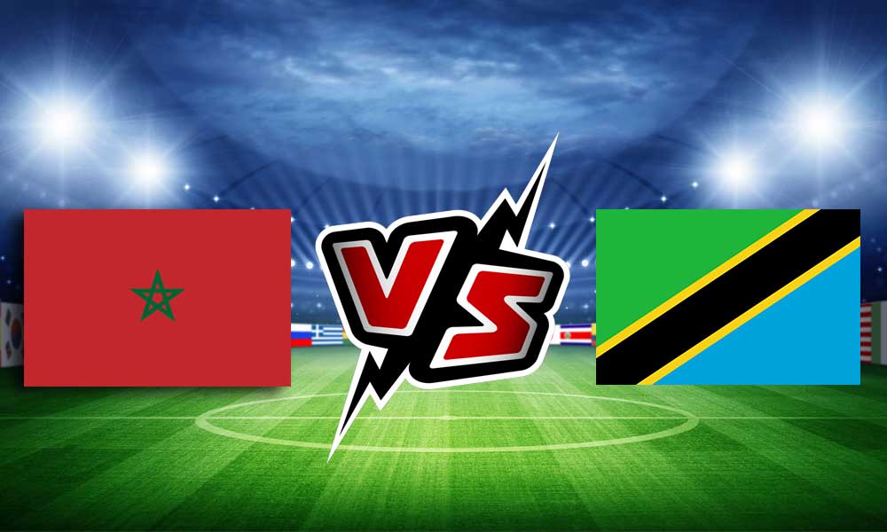 مشاهدة مباراة تنزانيا و المغرب بث مباشر