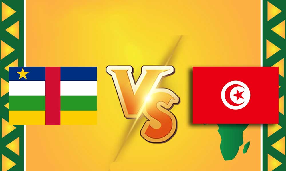 مشاهدة مباراة تونس و افريقيا الوسطى بث مباشر