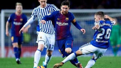 موعد مباراة برشلونة وريال سوسييداد في الدوري الإسباني والقنوات الناقلة