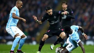 موعد مباراة باريس سان جيرمان و مانشستر سيتي في دوري ابطال اوروبا و القنوات الناقلة