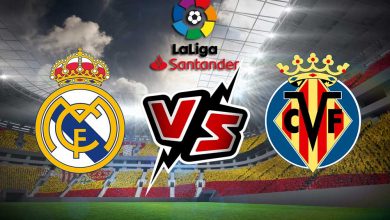 ريال مدريد و فياريال بث مباشر