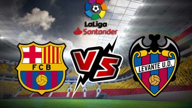 ليفانتي و برشلونة اليوم بث مباشر