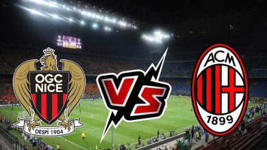 نيس و ميلان بث مباشر