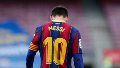 برشلونة يعلن رحيل ميسي