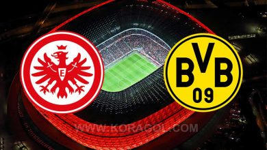 بوروسيا دورتموند و آينتراخت فرانكفورت بث مباشر اليوم