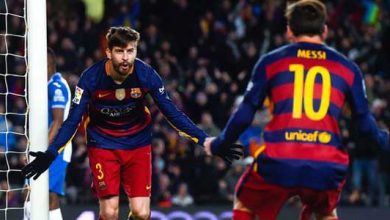 بيكيه في رسالة وداعية لميسي