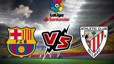 مشاهدة مباراة أتلتيك بلباو و برشلونة بث مباشر