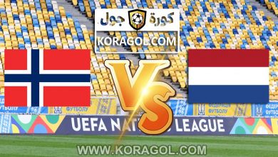 مشاهدة مباراة النرويج و هولندا بث مباشر اليوم
