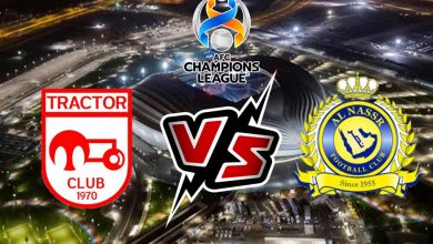 مشاهدة مباراة النصر و تركتور سازي تبريز بث مباشر