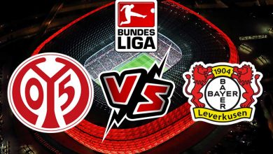 مشاهدة مباراة باير ليفركوزن و ماينز 05 بث مباشر