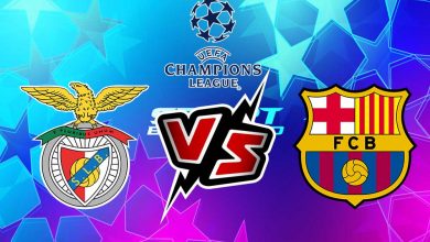 مشاهدة مباراة بنفيكا و برشلونة بث مباشر