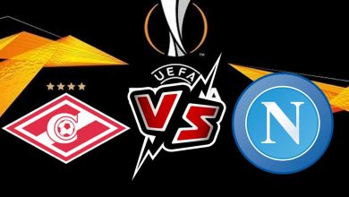 مشاهدة مباراة نابولي و سبارتاك موسكو بث مباشر
