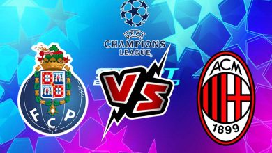 بورتو و ميلان بث مباشر