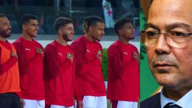 لقجع غاضب من الأسود