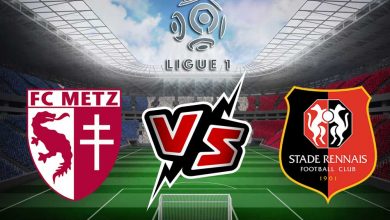 ميتز و رين بث مباشر