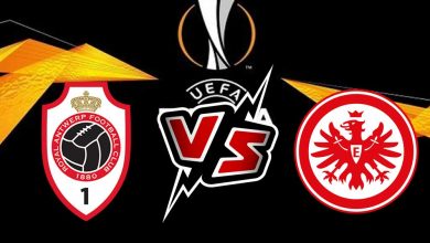 آينتراخت فرانكفورت و رويال انتويرب بث مباشر