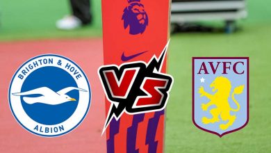 أستون فيلا و برايتون بث مباشر