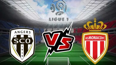 أنجيه و موناكو بث مباشر