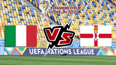 إيرلندا الشمالية و إيطاليا بث مباشر