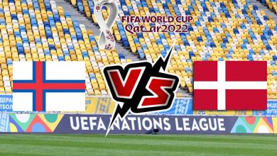 الدانمارك و جزر فاروه بث مباشر