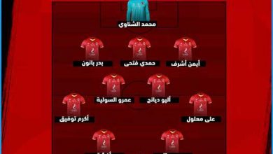 تشكيل الأهلي أمام الزمالك