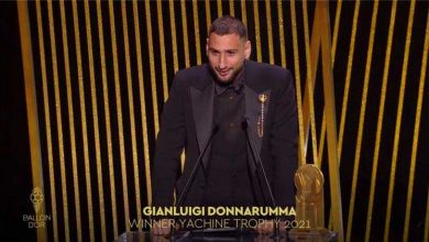 دوناروما يفوز بجائزة أفضل حارس مرمى لعام 2021