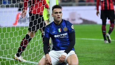 ديربي الغضب ينتهي بالتعادل الإيجابي بين إنتر و ميلان