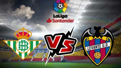 ريال بيتيس و ليفانتي بث مباشر