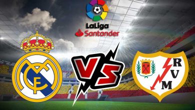 مشاهدة مباراة ريال مدريد و رايو فاليكانو بث مباشر