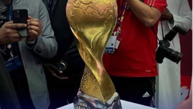 قطر تكشف مجسم كاس العرب