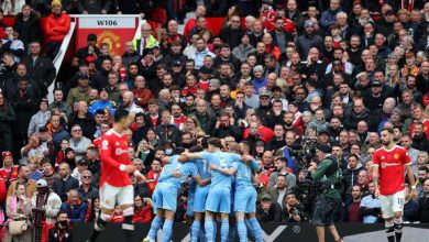 مانشستر سيتي يصعق اليونايتد بثنائية في أولد ترافورد