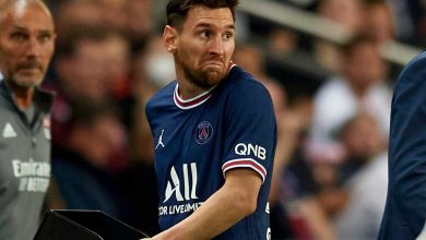 معاناة ميسي في باريس سان جيرمان
