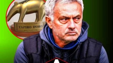 مورينيو يرفض إستلام جائزة الخنزير الذهبي التي تسلم لأسوء رياضي بإيطاليا