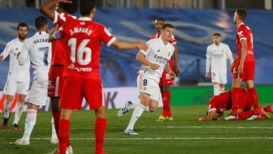 موعد مباراة ريال مدريد وإشبيلية في الدوري الإسباني 2021-22 والقنوات الناقلة