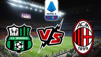 ميلان و ساسولو بث مباشر