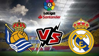 ريال سوسييداد و ريال مدريد بث مباشر