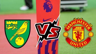 نوريتش سيتي و مانشستر يونايتد بث مباشر