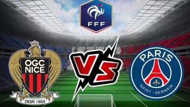 باريس سان جيرمان و نيس بث مباشر