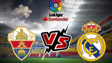 ريال مدريد و إلتشي بث مباشر