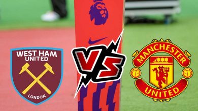 مانشستر يونايتد و وست هام يونايتد بث مباشر