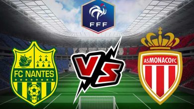 نانت و موناكو بث مباشر