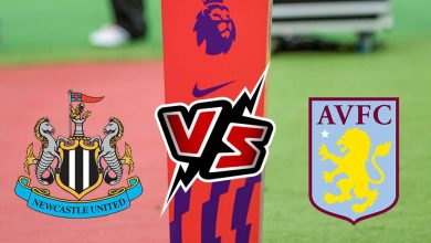 أستون فيلا و نيوكاسل يونايتد بث مباشر