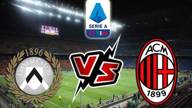 ميلان و أودينيزي بث مباشر